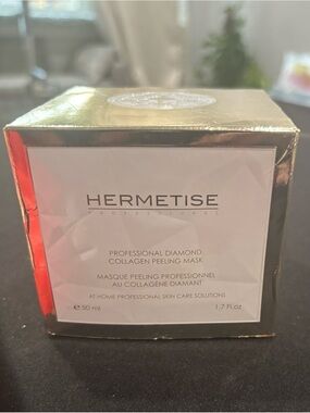 HERMETISE Professional Diamond Collagen Peeling Mask 50ml / 1.7 fl.oz. NIB